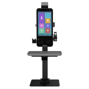 HiStone HS330U, without stand, with Epson Printer, 2D, Full HD, USB, RS232, Ethernet, Intel Core i3, SSD, schwarz