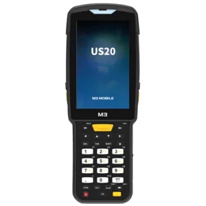 M3 Mobile US20X, 2D, SE4710, BT, WLAN, 4G, NFC, Func. Num., GPS, hot-swap, Android