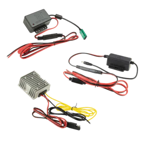 RAM Mounts GDS Strom-Modul - SAE/offene Enden, 10-30V DC Eingang, 5V-15V DC Ausgang, USB-C (männlich & PD)