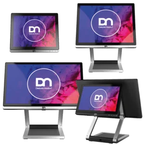 Diebold Nixdorf D1150, 38,1cm (15''), Projected Capacitive, USB, USB-C, schwarz