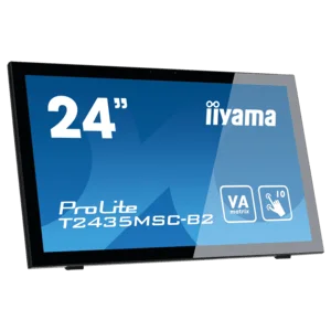 iiyama ProLite T2454MSC-B3AG, Projected Capacitive, 10 TP, Full HD, USB, Kit (USB), schwarz
