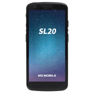 M3 Mobile SL20+, 8-Pin, HD, RAM: 4GB, Flash: 64GB, 2D, SE4710, 14cm (5,5''), GPS, hot-swap, USB-C, BT (BLE), WLAN, eSIM, 4G, NFC, Android, GMS, erw. Akku