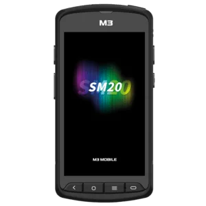 M3 Mobile SM20, 2D, SE4750, 12,7cm (5''), GPS, USB, BT (5.1), WLAN, 4G, NFC, Android, GMS, RB, schwarz
