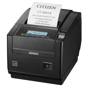 Citizen CT-S801III, 8 Punkte/mm (203dpi), Cutter, USB, schwarz