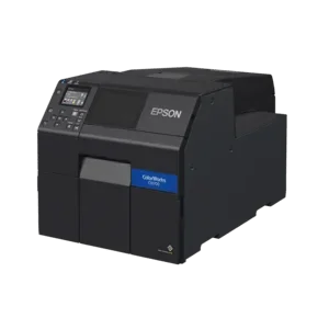 Epson ColorWorks CW-C6500Pe, Peeler, Disp., USB, Ethernet, schwarz