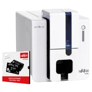 Evolis Edikio Flex, einseitig, 12 Punkte/mm (300dpi), USB, Ethernet, Kit (USB)