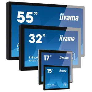 iiyama ProLite TF1215MC-B1, 30,5cm (12''), Projected Capacitive, 10 TP, Kit (USB), schwarz