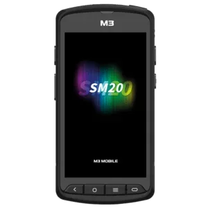 M3 Mobile SM20, 2D, SF, 12,7cm (5''), GPS, USB, BT (5.1), WLAN, 4G, NFC, Android, GMS, RB, schwarz