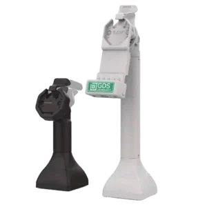 RAM Mounts GDS Uni-Conn Stand-Dockingstation (14 Zoll) - Rückseitige Pogo-Pins - Dreh-& Schwenkbar - RJ45-Anschluss - PoE (Power over Ethernet)