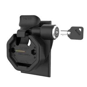 RAM Mounts GDS Uni-Conn Wand-Ladestation mit USB-C-Anschluss - Magnetisch - Hellgrau