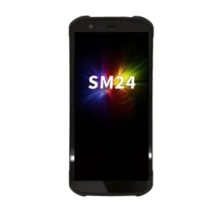 M3 Mobile SM24X, 2D, GPS, Kamera, Front-Kamera, hot-swap, USB-C, BT, WLAN (WLAN), eSIM, 4G, NFC, Android, GMS, schwarz